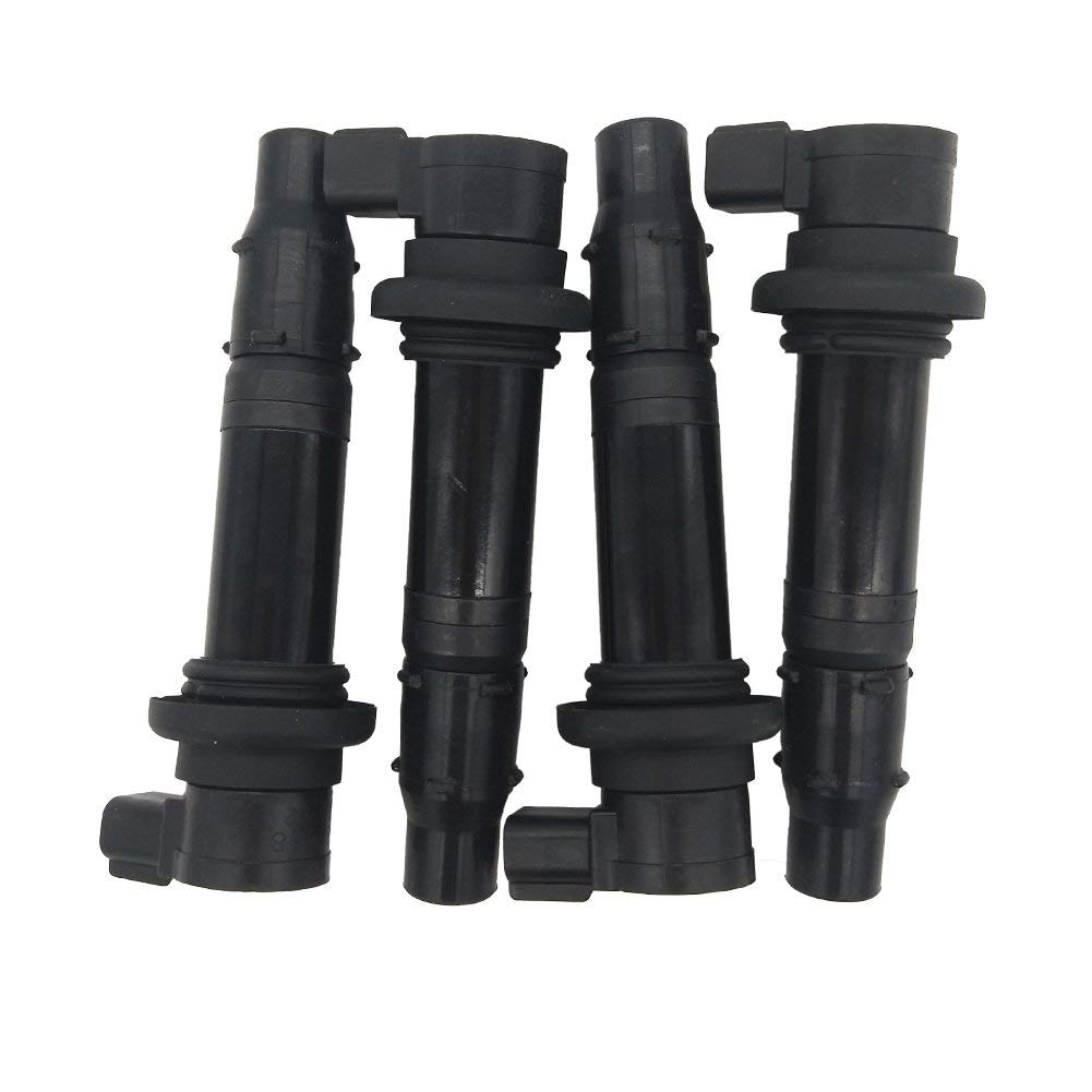 [Amrxuts] F6T558 4pcs Ignition Coil for Yamaha FZ1 FZS1 Vmax 1700 YZF-R1 YZF-R6 YZF-R6S 5VY-82310-00-00