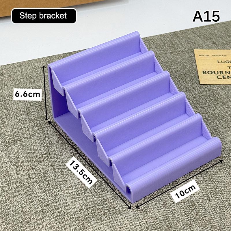 Colorful Nail Art Display Holder Storage Box for Transfer Paper Organizer for Nail Foil Stickers Suitable for Home and Salon Use