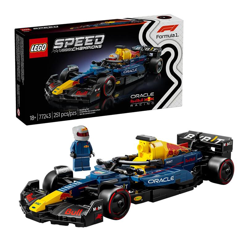 LEGO 77243 Блочные игрушки Гоночный автомобиль Формулы-1® Oracle Red Bull Racing RB20
