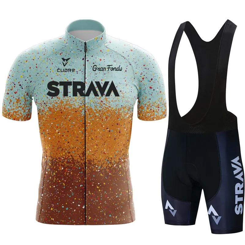 Men Women Cycling Jersey Set Short Sleeve Quick Dry Bike Apparel Race Performance Wear