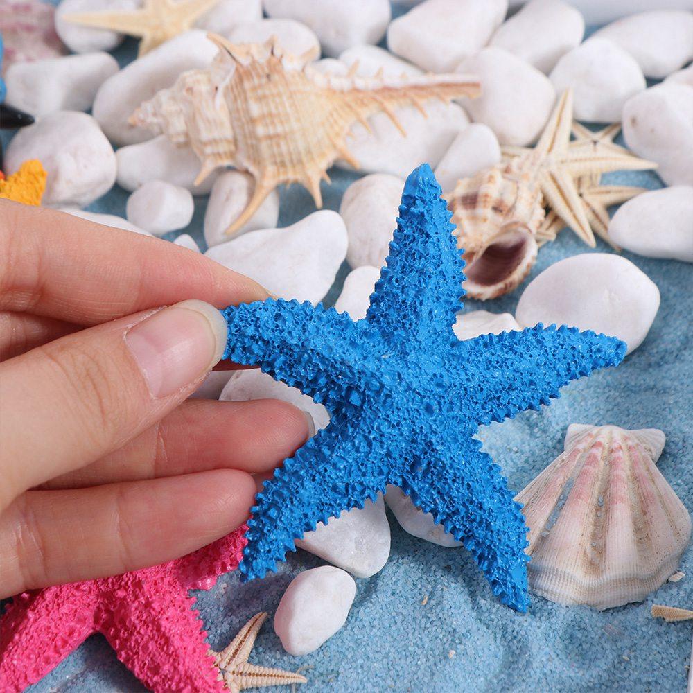 Cute Simulation Starfish Resin Sea Stars Decoration Aquarium Decor Starfish Ornaments Party