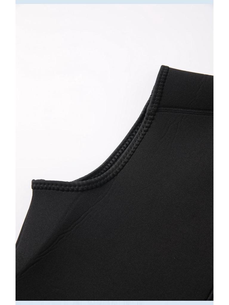 Унисекс гидрожилет для дайвинга 3 мм с капюшоном – Теплый гидрокостюм для серфинга, виндсерфинга и защиты от холода