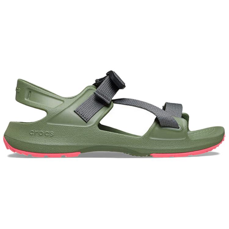 Crocs Универсальные повседневные пляжные сандалии Zong Ye, унисекс, зеленые 212711-2CP