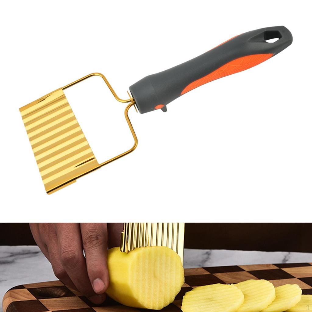 Картофельно-морковные чипсы, кухонные инструменты, волнистый режущий инструмент, картофель фри для