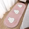 Pink Cute Bedroom Carpet Hairy Girl Children Room's Rugs For Bed Room Decor Lounge Carpet Living Room Thermal Mat for Kids Korea