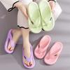 Thick Platform Eva Flip Flops for Women 2024 Summer Clip Toe Non Slip Beach Sandals Woman Comfortable Soft Sole Cloud Slippers