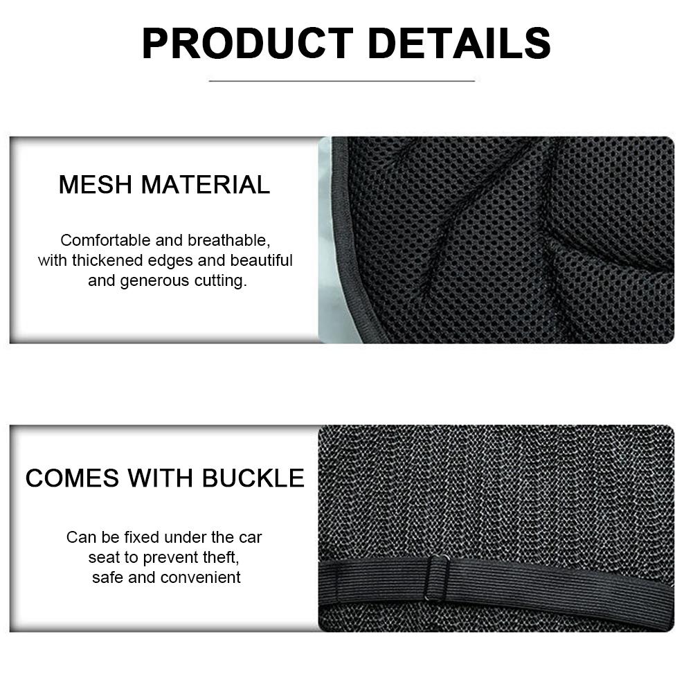 Чехол на сиденье мотоцикла, противоскользящий гелевый чехол для сиденья мотоцикла, дышащий 3D, комфортный чехол для велосипедной декомпрессии для езды на велосипеде