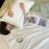 Double-piece and Feather Embroidered Summer Quilt Single Piece Tensile Soft and Comfortable Adult Air Conditioning Quilt