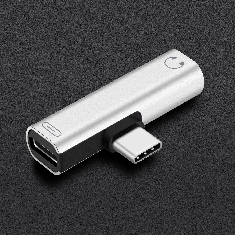 Fast Cable Connector USB C Audio Convertor AUX Splitter Type-C To 3.5mm Adapter Headphone Jack