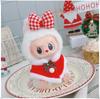 10cm & 15cm Labubu Doll Christmas Outfit: Tree Shawl and Hat