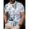 Casual Versatile Men's Short-sleeve Fashion Tops Loose Simple T-Shirts Men’s