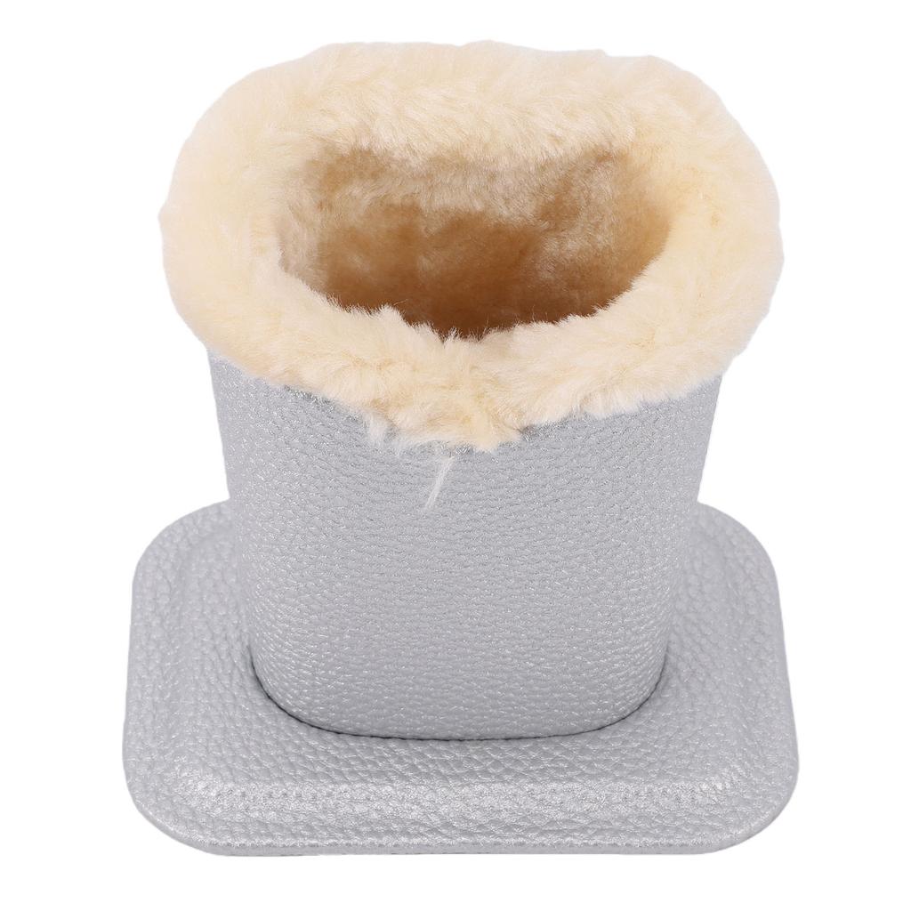 Мягкий чехол для очков из ПУ с защитой от царапин для хранения солнцезащитных очков, серебристый