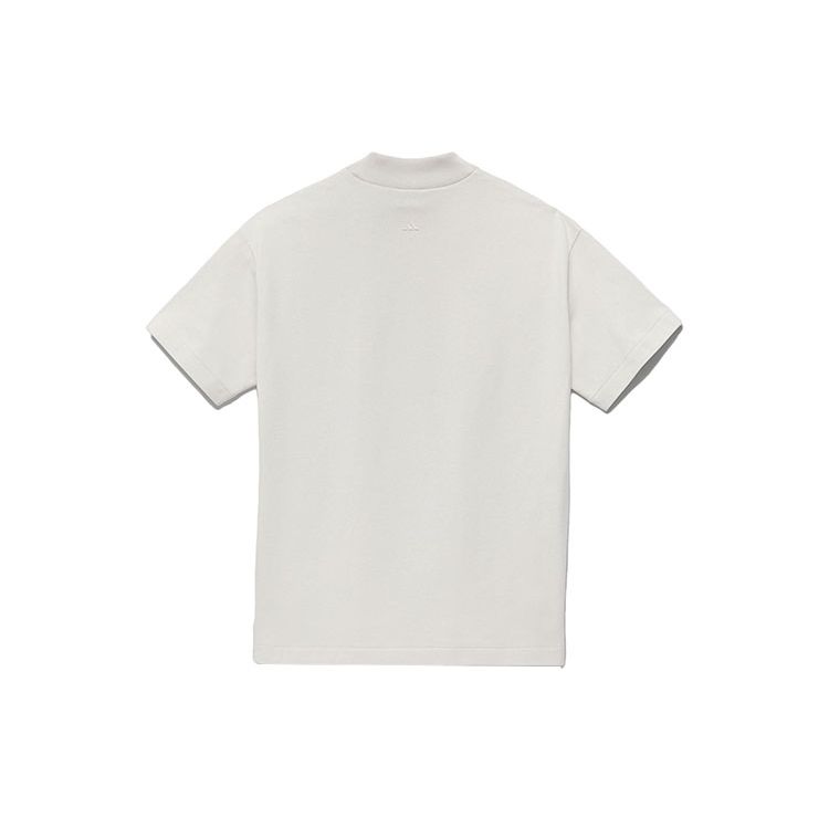 Adidas Глава 03 Футболка с круглым вырезом и сплошным логотипом, топы унисекс, тальк IR8491