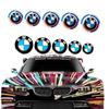 2Pcs 25mm 40mm 55mm 60mm Car Wheel Hub Cap Center Sticker DIY Emblem Badge Decorate Decal For BMW M Power I3 F15 F16 G20 E34 E36