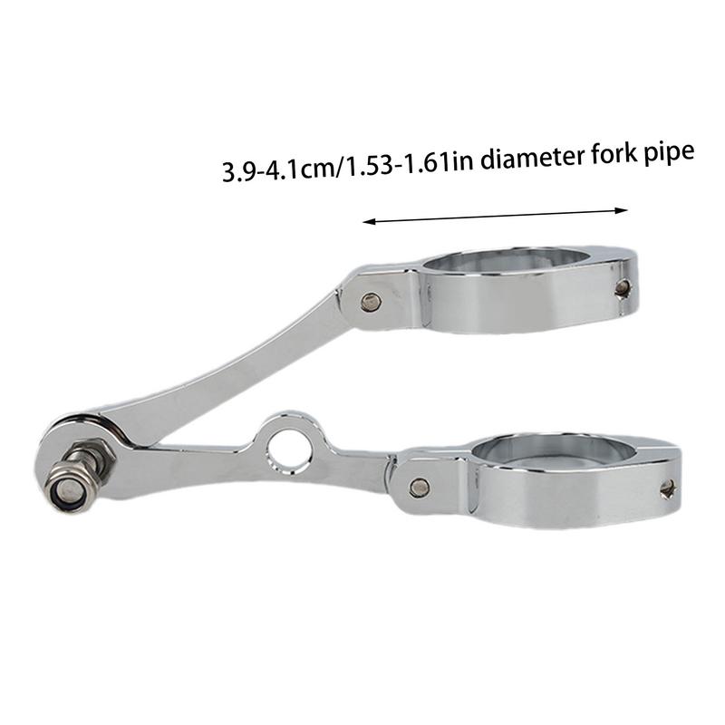 Кронштейн для крепления фары мотоцикла, кронштейны для крепления на трубу вилки 39-41 мм, зажимы для кронштейна для крепления фары, боковое крепление на трубу вилки