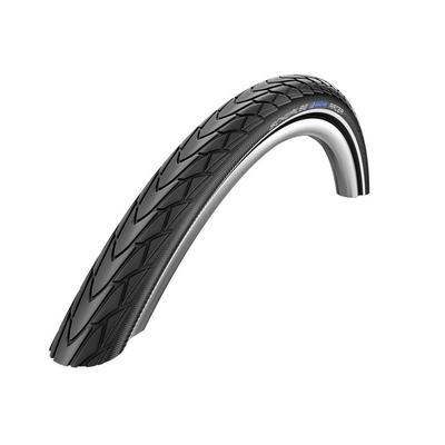 SCHWALBE Покрышка Marathon Racer 26x1.50 клинчерная (аутентичный) для туризма, езды по городу и многого другого