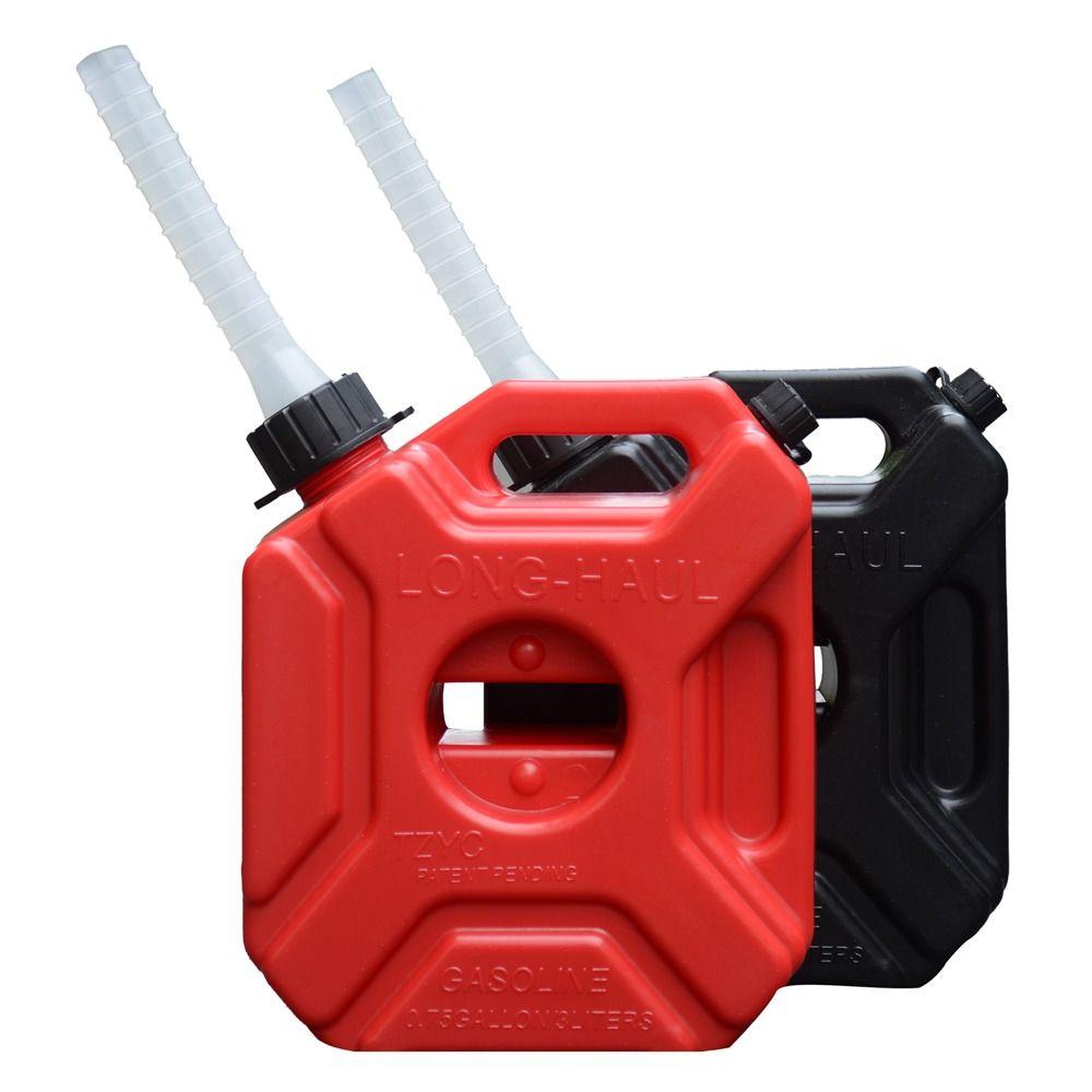 With Lock 3/5L Fuel Tank Petrol Can Lock Spare Petrol Tank Scooter Motorcycle