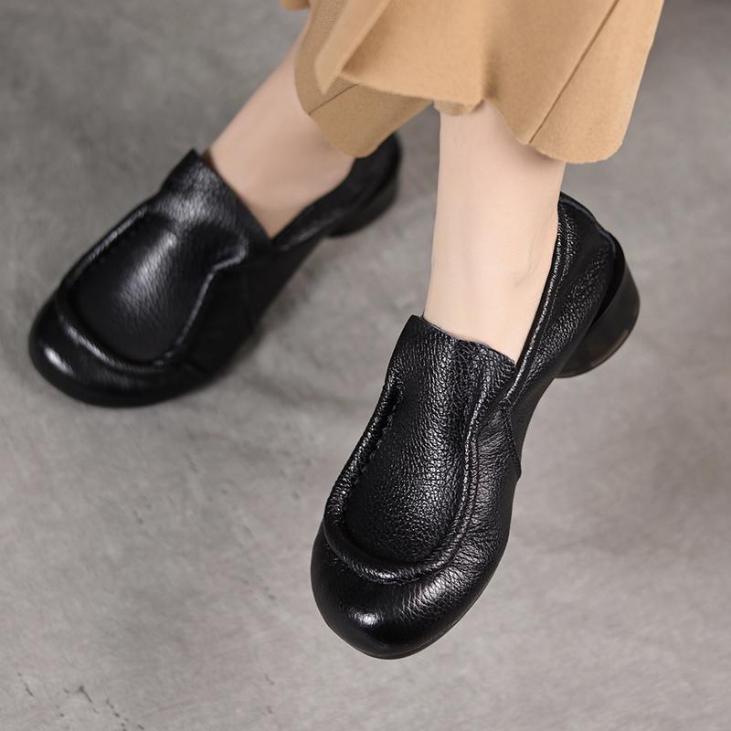 Женские кроссовки, летняя обувь, натуральная кожа, лоферы, слипоны, полые, 2025, новые, ручной работы, нескользящие кроссовки на платформе
