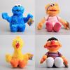 High Quality Sesame Street Plush Elmo Zoe Ernie Oscar Cookie Grover Bird Nwt Toys