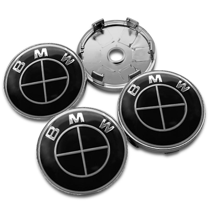 4Pc 56mm+60mm Car Logo Wheel Center Cap Emblem For BMW M Performance E46 E90 E60 F10 E39 F30 E36 F20 E87 E90 E70 Hub Cover Badge