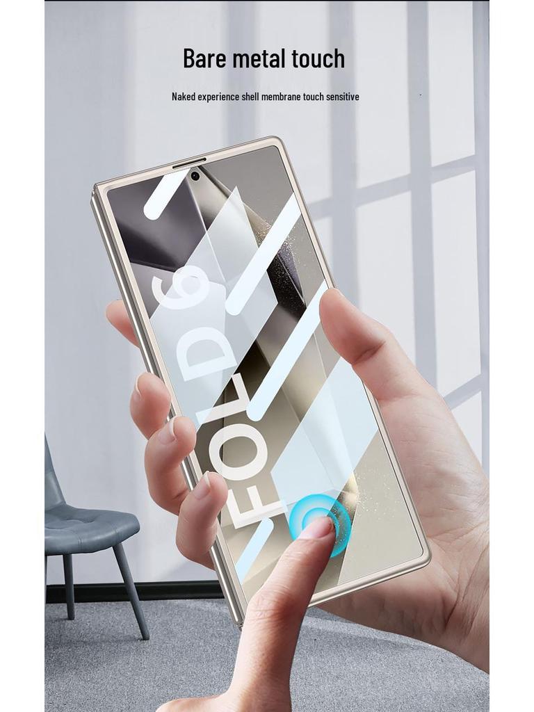Samsung Z Fold 6 Складной Экран Матовый Чехол и Защита Линзы