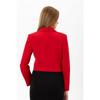 Women's Short Button-closed Blazer Jacket 245071 -