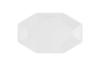 Le Creuset Octagonal Plate, 28cm, White, Heat and Cold Resistant, Microwave and Oven Safe [Official Japanese Product]