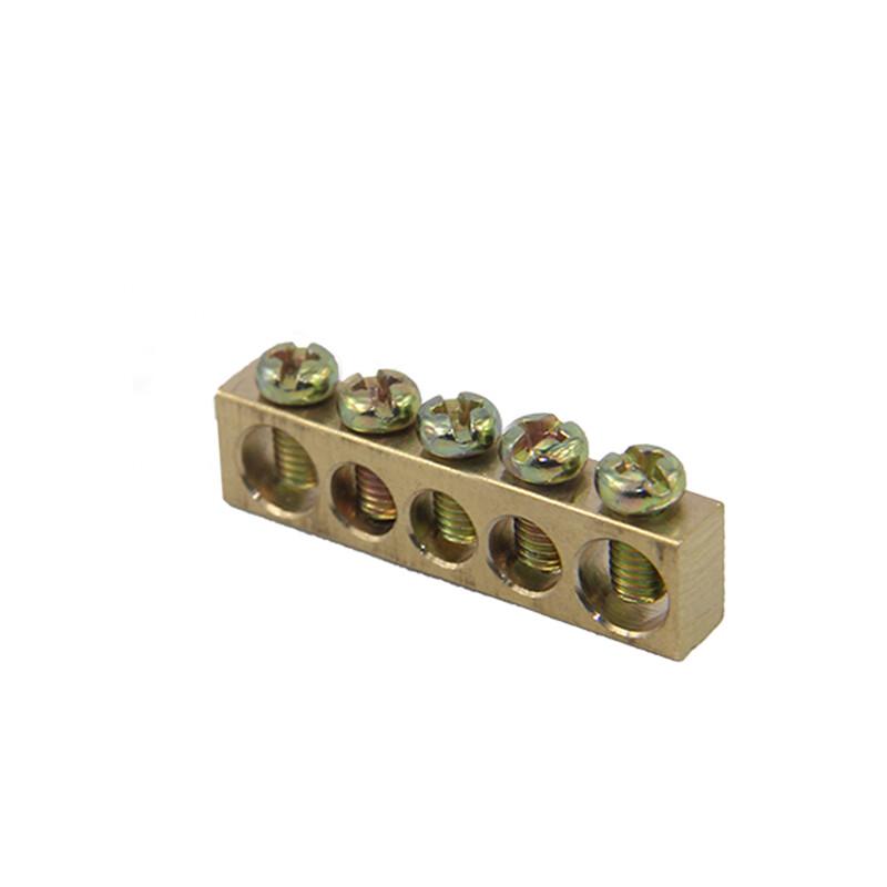 Tianxu Pure Brass Grounding Busbar Terminal