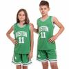 Kids Youth Teens basketball uniform jersey and shorts  NB-Sport NBA BOSTON IRVING 11 BO-6354
