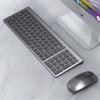 Yixin 109 Wireless Bluetooth Dual-Mode Keyboard and Mouse Set for iMac, iPad, Tablet, and Notebook