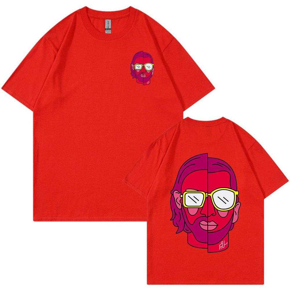Le Monde Chico Graphic Print Tshirt Streetwear Album PNL French Rap T-shirts Summer Cotton T Shirt Short Sleeve Men Fashion Tees