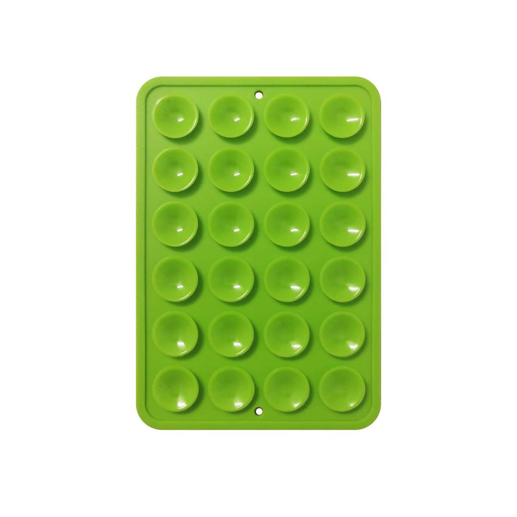 Черная силиконовая противоскользящая подставка для телефона: 24 Портативные, Минималистичные Наклейки на Присосках