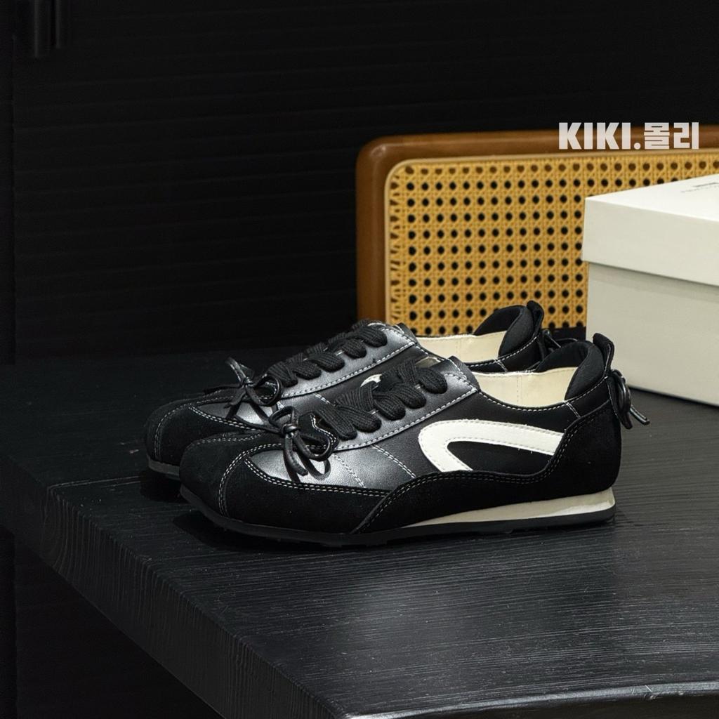 Niche apple head German training shoes women's ins tide 2025 summer new retro design sense color matching casual sports shoes