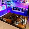 1Pcs Luxury Realistic Tiger Print Kitchen Mat Soft Thickened Kitchen Floor Mat Waterproof Non-slip Oil-proof Floor Mat Runner Rug