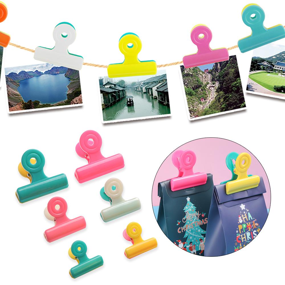 Многофункциональные кухонные инструменты Плотно закрывающийся зажим Зажимы для держателя файлов Зажимы для свежих продуктов Зажим для пакетов Зажим для чипсов