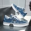 Подростковая модная парусиновая обувь мужская 2025 года новая универсальная популярная мужская спортивная модная обувь для отдыха с низким верхом