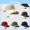 Casual Baseball Cap With Embroidered Letter S And Adjustable Fit For Summer Outdoor Activities