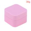 5G-50G пустые пластиковые квадратные контейнеры для косметики для дизайна ногтей баночка маленькая банка для образцов крема гель для ногтей пудра коробка лосьон для макияжа инструмент