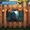 D FLAT pc Металлическая табличка Хэллоуин Надгробие Люблю тебя до смерти Металлическая табличка