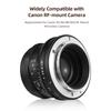 Andoer 35mm Fixed Focus Camera Lens Full Frame Camera Prime Lens F1.4 Large Aperture Manual Focus