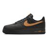 Nike Air Force 1 Противоскользящие Износостойкие Низкие Кеды для Скейтборда Унисекс Черные Кроссовки HQ2037-003