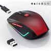 2.4G&Bluetooth Mouse Rechargeable RGB Wireless Mouse For Laptop PC Computer Windows Linux