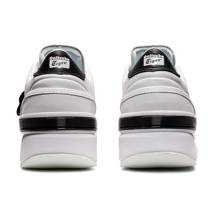 Onitsuka Tiger Unisex White Leather Lawnship Low Top Casual Shoes 1183A531-100