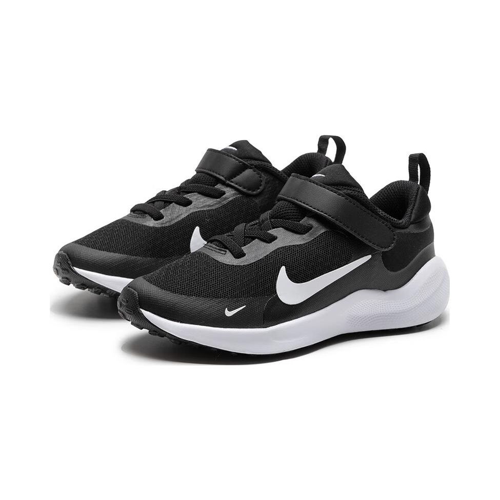 Nike Детские кроссовки Revolution 7 PS черно-белые FB7690-003