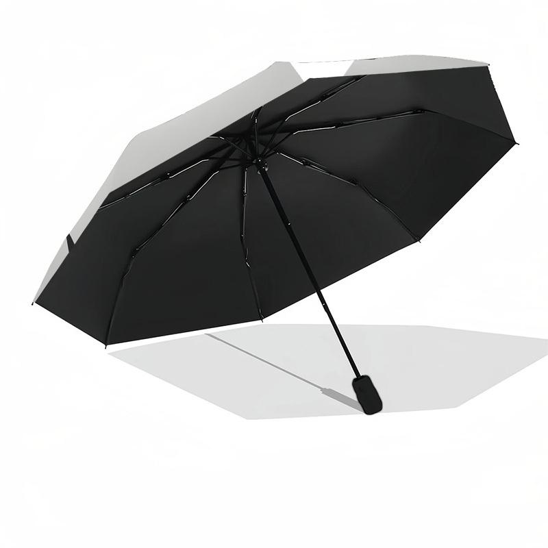 1pc Black Dachshund with Big Eyes Umbrella with Plastic Handle,Suitable for All Seasons Home Travel Outdoor UmbrellaDD1449