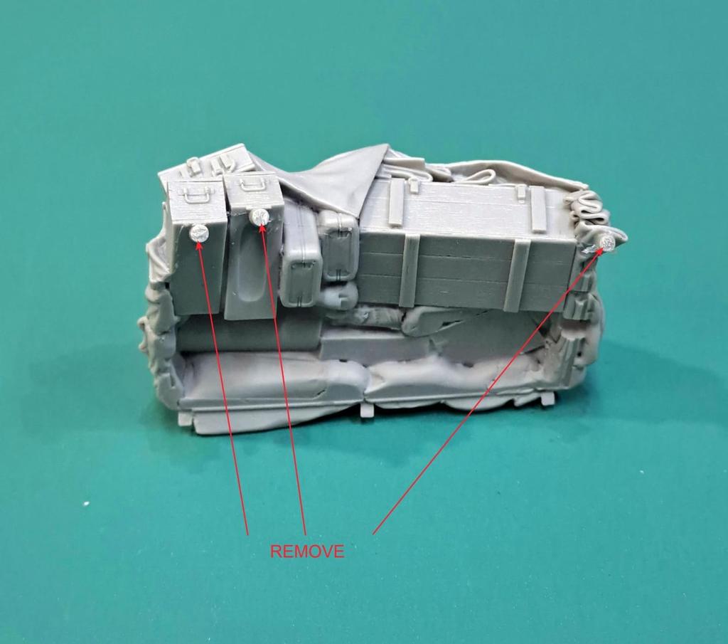 Eureka XXL Немецкое штурмовое орудие 3 типа G набор грузов 2 пластиковые детали модели 1/35 Нет. (общее назначение) ЭР-3576