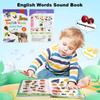 My First English Sound Toy – 470+ Words, 21 Themes, Fun Word Game,Press To Learn Phonics, Educational Language