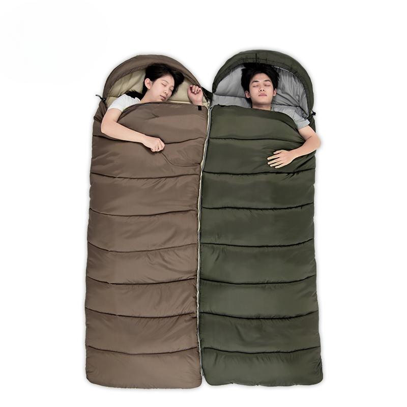 Спальный мешок сверхлегкий хлопковый зимний легкий водонепроницаемый спальный мешок для кемпинга на открытом воздухе