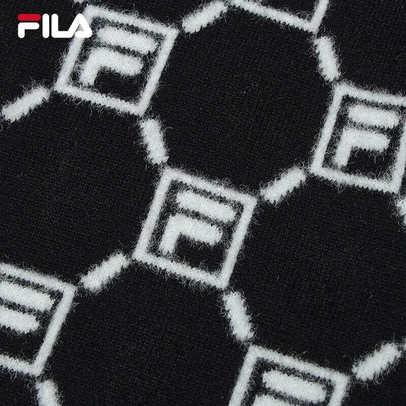 Fila Женский вязаный кардиган с цветовыми блоками и логотипом
