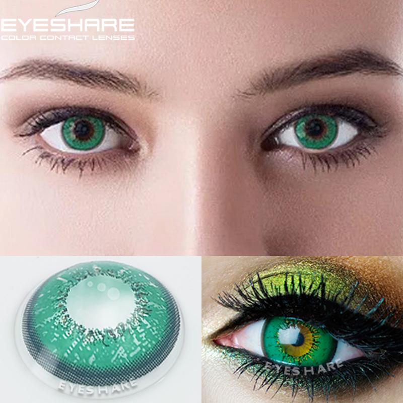 Eyeshare Цветные контактные линзы для косплея для глаз, серия BELLA для макияжа, красотки на Хэллоуин, контактные линзы для глаз, косметические цветные линзы для глаз